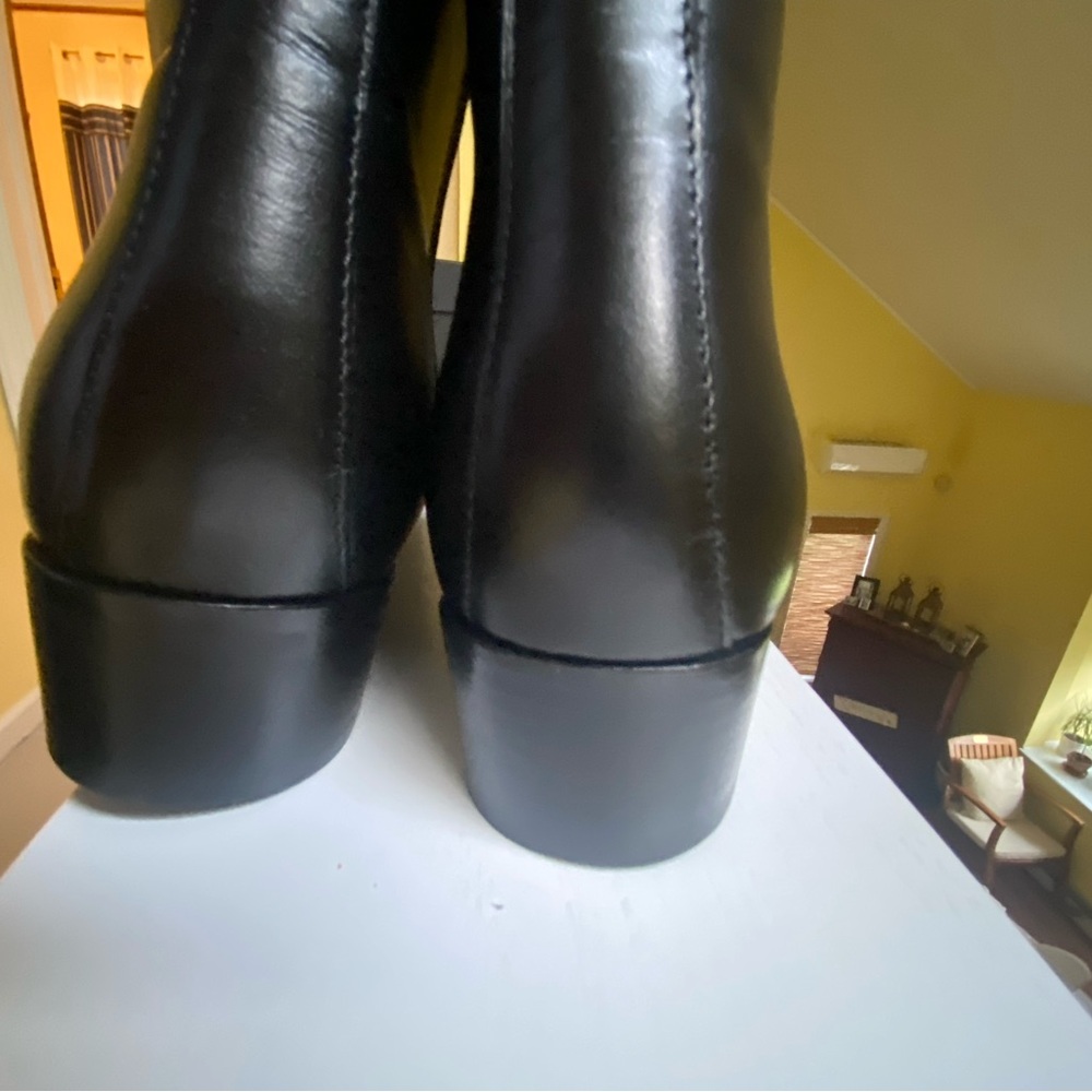 Gorgeous black leather boots by The Kooples-never worn outside. Original box/bag - Picture 5 of 15